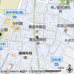 広島県府中市元町236周辺の地図