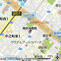 リパーク堺市宿院町東２丁駐車場周辺の地図