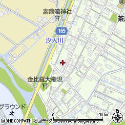 岡山県倉敷市茶屋町122-8周辺の地図