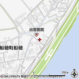 岡山県倉敷市船穂町船穂1437周辺の地図