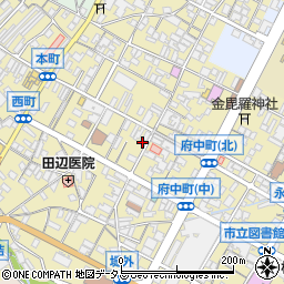 広島県府中市府中町727-3周辺の地図