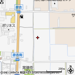 奈良県磯城郡田原本町唐古周辺の地図