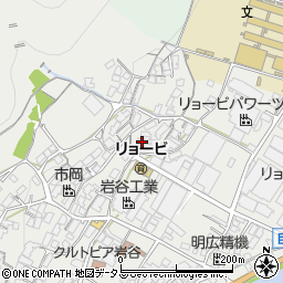 広島県府中市目崎町541周辺の地図