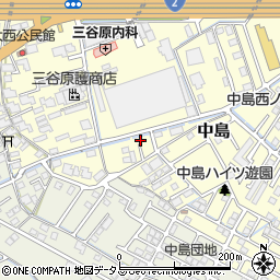 岡山県倉敷市中島1484周辺の地図