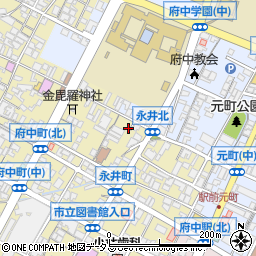 広島県府中市府中町190周辺の地図