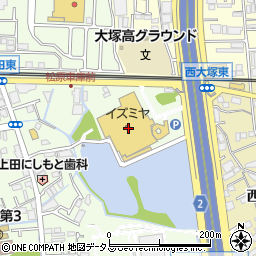 キャンドゥイズミヤ松原店周辺の地図