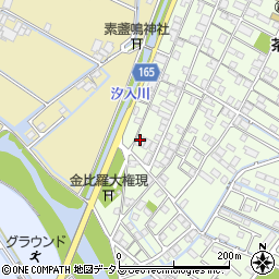 岡山県倉敷市茶屋町123周辺の地図