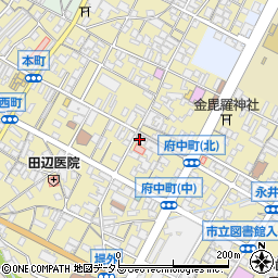 広島県府中市府中町712周辺の地図