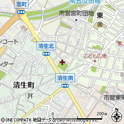 宮町集会所周辺の地図