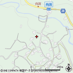 奈良県宇陀市室生向渕508周辺の地図