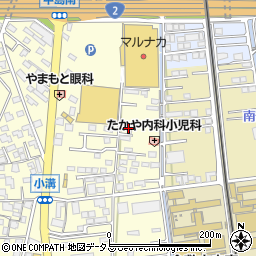 岡山県倉敷市中島2770周辺の地図