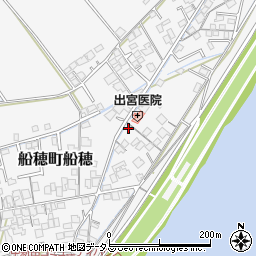 岡山県倉敷市船穂町船穂1413周辺の地図