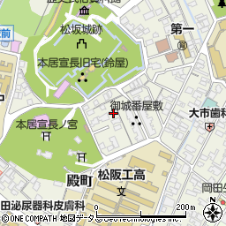 三重県松阪市殿町1404周辺の地図