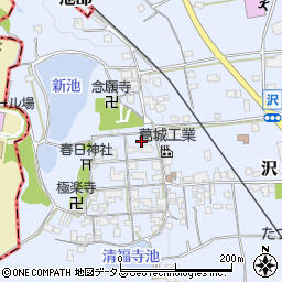 奈良県北葛城郡広陵町沢871周辺の地図