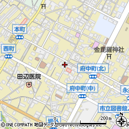 広島県府中市府中町725周辺の地図