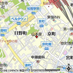 山本屋旅館周辺の地図