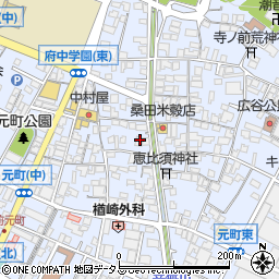 広島県府中市元町395周辺の地図