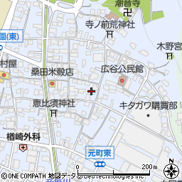 広島県府中市元町周辺の地図