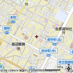 広島県府中市府中町727-1周辺の地図