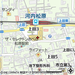 マツモトキヨシゆめニティまつばら店周辺の地図