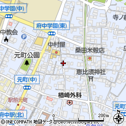 広島県府中市元町398周辺の地図