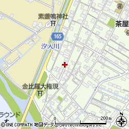 岡山県倉敷市茶屋町120-2周辺の地図