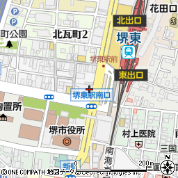 堺東　事務所（司法書士法人）周辺の地図