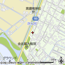 岡山県倉敷市茶屋町33周辺の地図