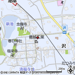 奈良県北葛城郡広陵町沢529周辺の地図