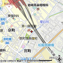 三重県松阪市京町55周辺の地図