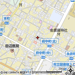 広島県府中市府中町709周辺の地図