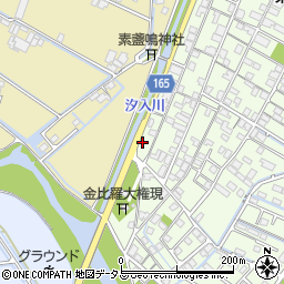 岡山県倉敷市茶屋町23周辺の地図
