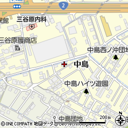 岡山県倉敷市中島1494周辺の地図