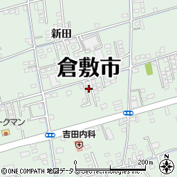 岡山県倉敷市新田2768-9周辺の地図