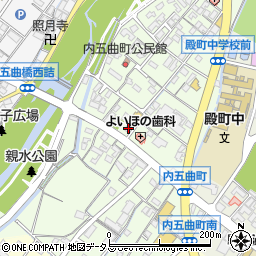 三重県松阪市内五曲町84周辺の地図