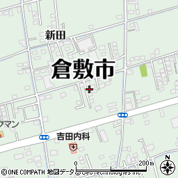 岡山県倉敷市新田2768-14周辺の地図
