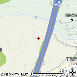 神戸淡路鳴門自動車道周辺の地図