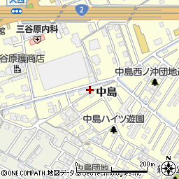 岡山県倉敷市中島1495周辺の地図