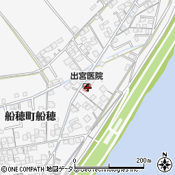岡山県倉敷市船穂町船穂1438周辺の地図