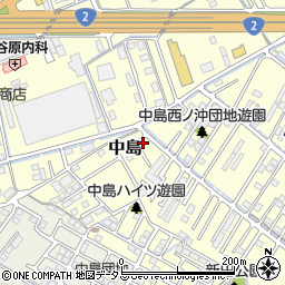 岡山県倉敷市中島1826周辺の地図