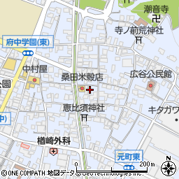 広島県府中市元町238周辺の地図