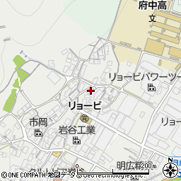広島県府中市目崎町544周辺の地図