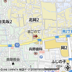 カルビの王様 藤井寺店周辺の地図