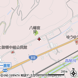 広島県福山市神辺町上御領1278周辺の地図