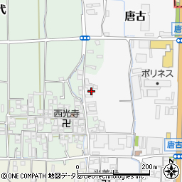奈良県磯城郡田原本町唐古457-1周辺の地図