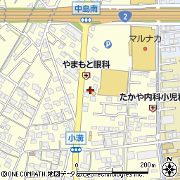 岡山県倉敷市中島2543周辺の地図