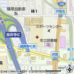 〒583-0007 大阪府藤井寺市林の地図