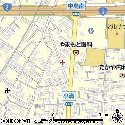 岡山県倉敷市中島2190周辺の地図