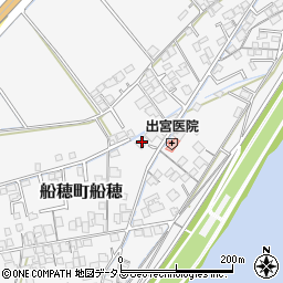 岡山県倉敷市船穂町船穂1412周辺の地図