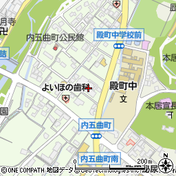 三重県松阪市内五曲町60-3周辺の地図